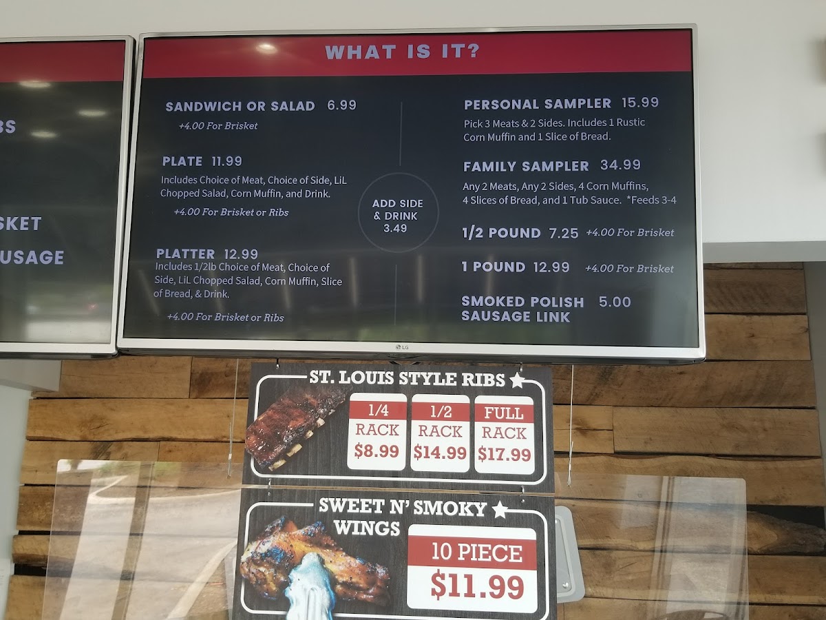 Deet's Bbq, Oregon, Oh Menu-5